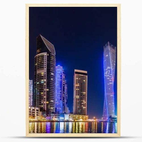 Dubai Marina cityscape, UAE