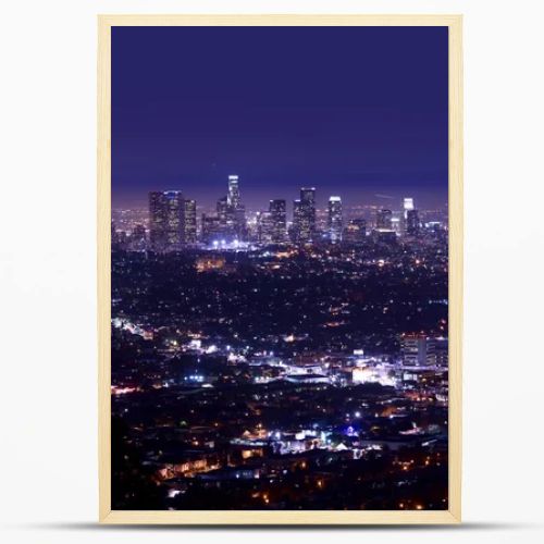 Los Angeles Night Skyline