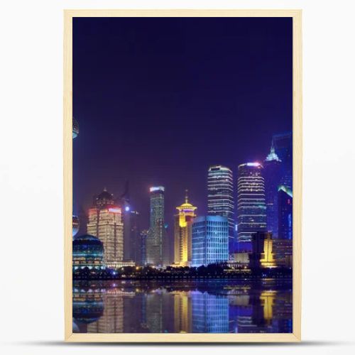 Night view of Shanghai