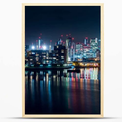 London cityscape with buildings and skyscrapers