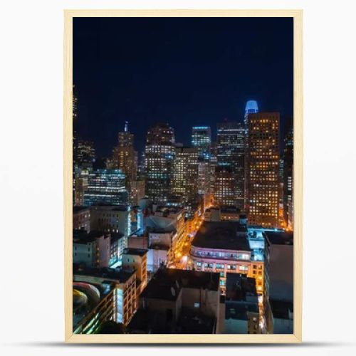 Downtown San Francisco skyline buildings