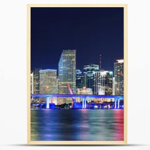 Miami night scene