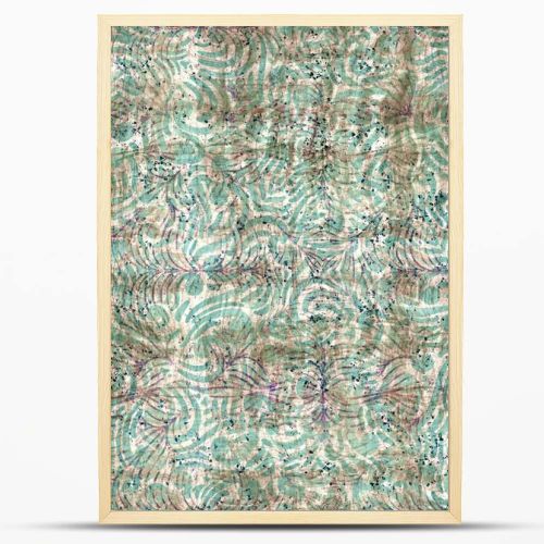 Seamless elegant mixed media pattern in navy, blue, pink, and cream