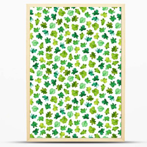 Green seamless pattern. 