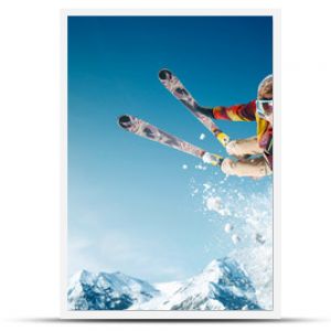 Narciarstwo Skoki narciarz Ekstremalne sporty zimowe