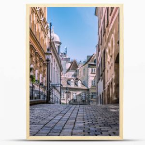 Vienna, Austria: Greek street in the old city center (in german Griechengasse), one of Vienna's most famous streets  