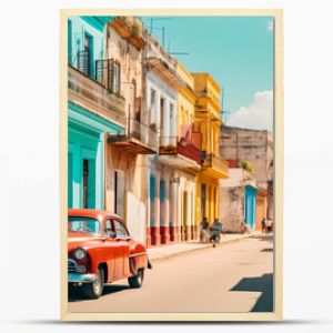 Kolorowe uliczki Hawany