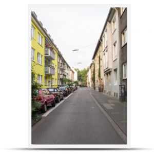 Cologne streets in the evening