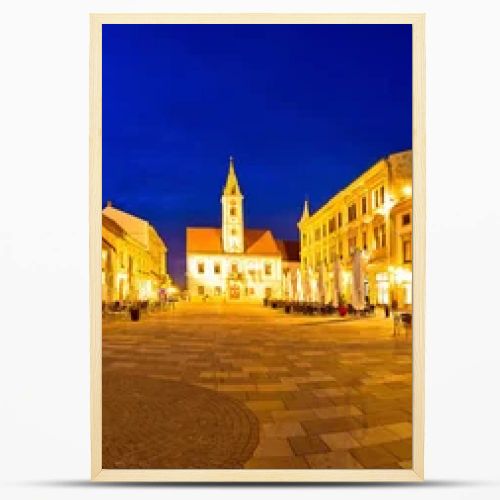 Town of Varazdin central square panorama