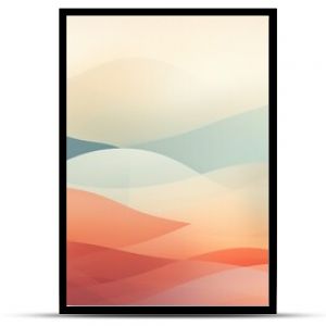 Craft a minimalist abstract background using translucent layers and soft, muted colors.