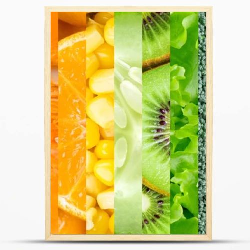 Healthy food background