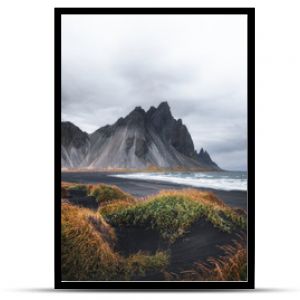 Beautiful Icelandic Stokksnes beach