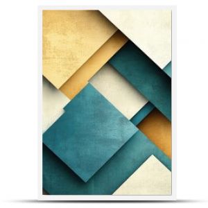 Abstract geometric background featuring rectangles suitable for use as texture wallpaper poster or motif for invitations