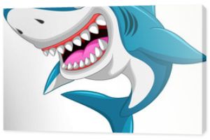 kreskówka wściekłego rekina