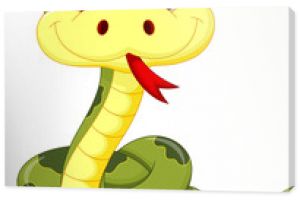 Kreskówka słodkie dziecko węża