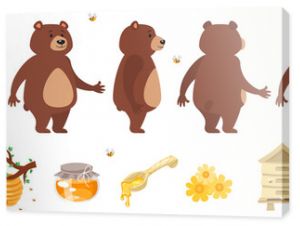 postać niedźwiedzia do animacji