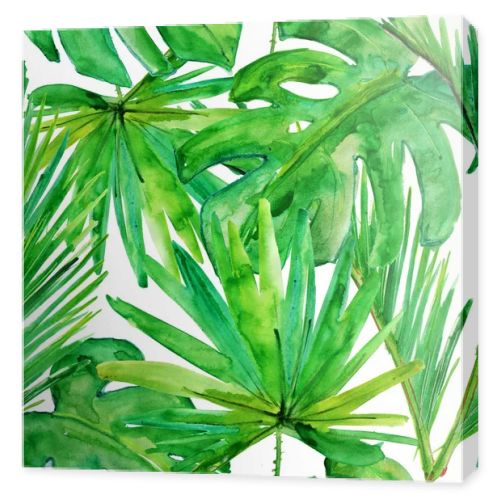 Tropical leaves.