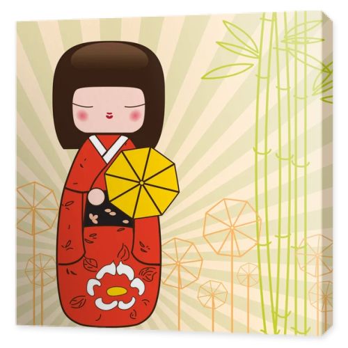 Kokeshi Japanese doll