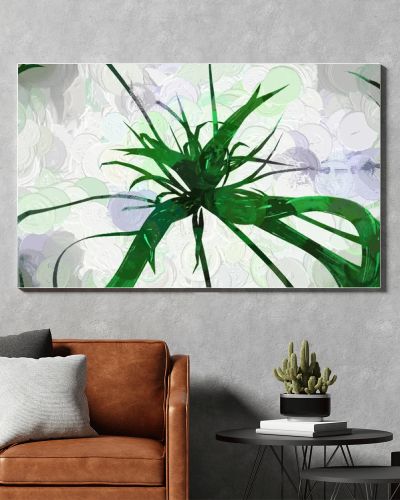 Dandelion Seeds Botanical 3D Rendering