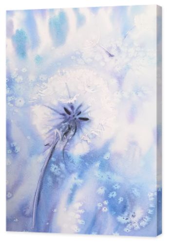 Background With Flower Dandelion