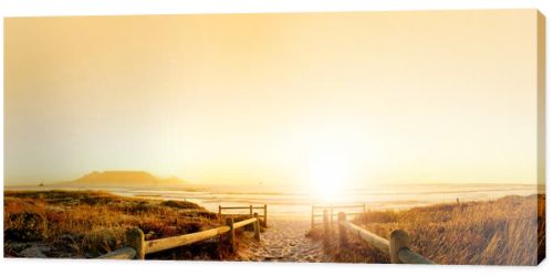 Sunset HDR over the ocean