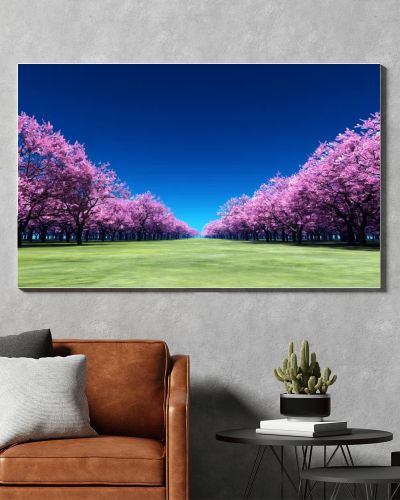 cherry trees