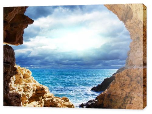 Storm on the sea