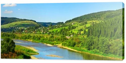 Mountain summer landscape