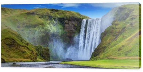 beautiful torrent of skogafoss...