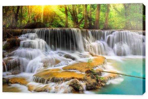 Erawan Waterfall in Kanchanaburi Province