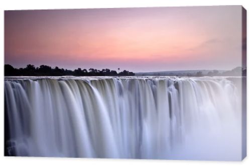 Water fall in morning light