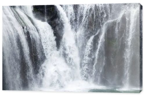 Beautiful Shifen waterfall in Taiwan 