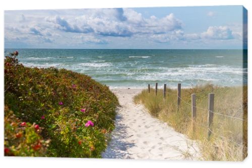 Access Ristinge beach