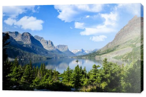 Saint Marys Lake at Glacier National Park