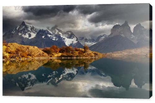 Sunrise in Torres del Paine National Park