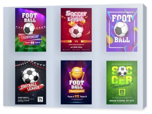 Football Championship League and Soccer Tournament Template or F