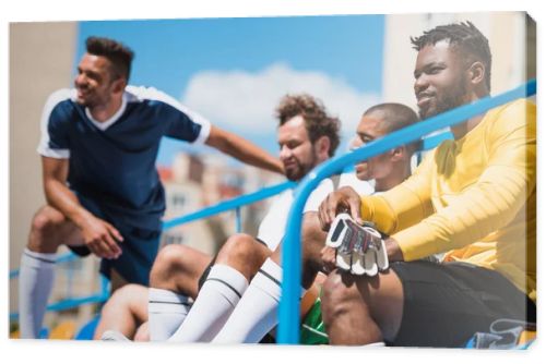 multicultural soccer team