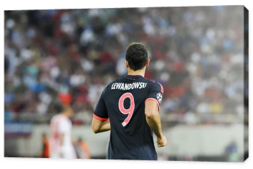 Robert Lewandowski during the UEFA Champions League game between