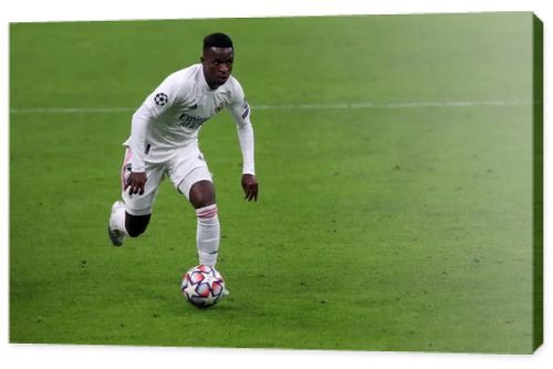 Milano, Italy. 25th November 2020. Vinicius Junior of Real Madrid Fc   during Uefa Champions League Group B  match between FC Internazionale and Real Madrid Fc .