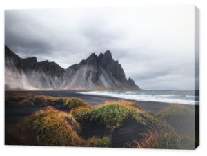 Beautiful Icelandic Stokksnes beach