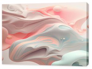 abstract Japanese design with pastel colors