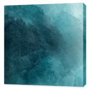 Abstract watercolor paint background by teal color blue and green with liquid fluid texture for background, banner