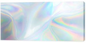 Abstract trendy holographic background. Real texture in pale violet, pink and mint colors with scratches and irregularities