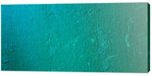 Uszkodzone, wyblakłe zielone tło stare z farbą zużytą teksturą powierzchni metalowej ściany