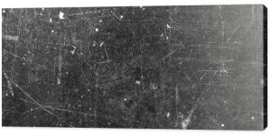 Texture of old surface on black background with white scratches