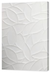 White geometric leaves 3d tiles texture Background banner panorama