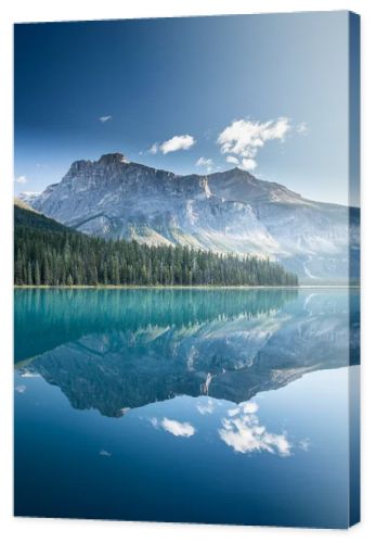 Beautiful Emerald lake, Yoho national park, British Columbia, Canada