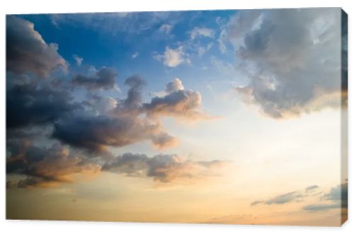 clouds and sun