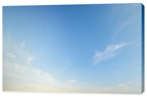 Blue sky.