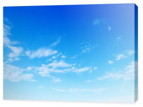 blue sky with cloud closeup